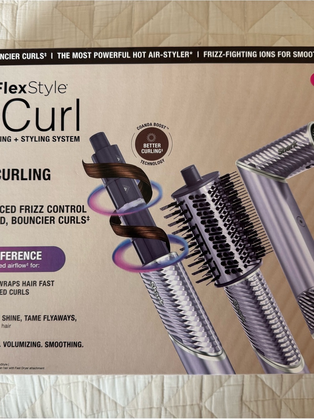 Shark flex style ion curl